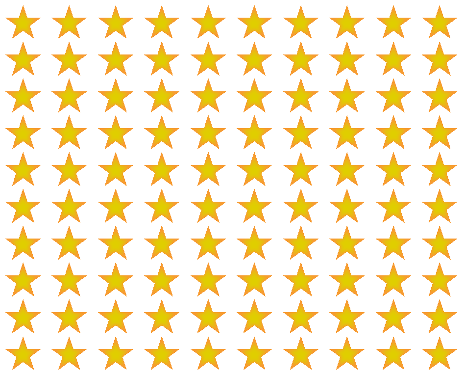 100 stars