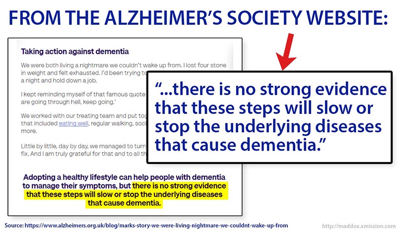 Surprise! There's still no cure for dementia, despite the lofty claims, hype and false hope.