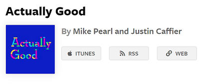 Justin knows Mike Pearl alright...