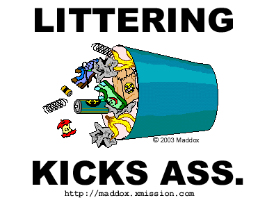 LITTERING RULES